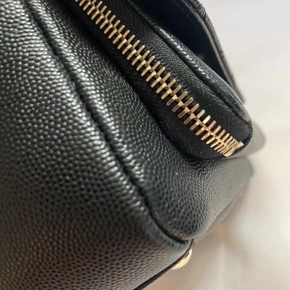 Chanel Paris blk caviar business Affinity shoulder medium top handle classic bag - Picture 15 of 16